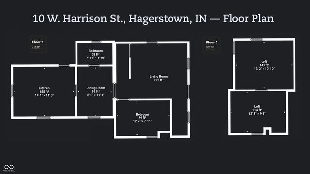 10 W Harrison Street, Hagerstown, IN 47346