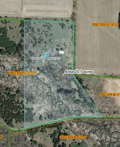 8716 FOUNTAIN GROVE ROAD, Amherst, WI 54406