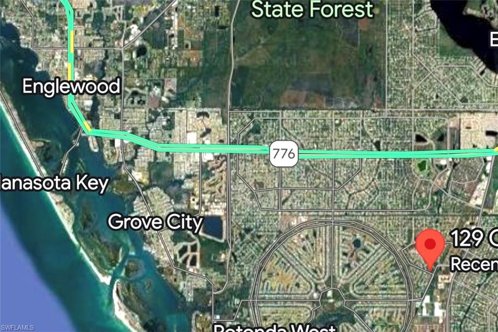 129 Coca LN, ROTONDA WEST, FL 33947 — exterior
