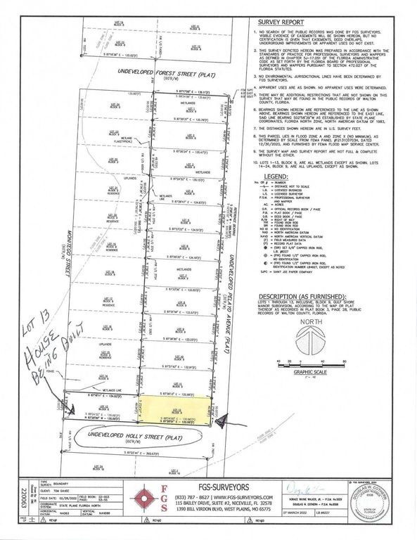 Lot 12 Montigo Avenue 1, Santa Rosa Beach, FL 32459