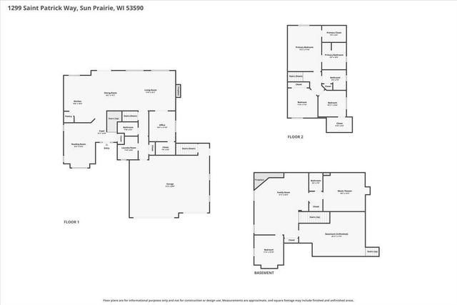 1299 St Patrick Way, Sun Prairie, WI 53590