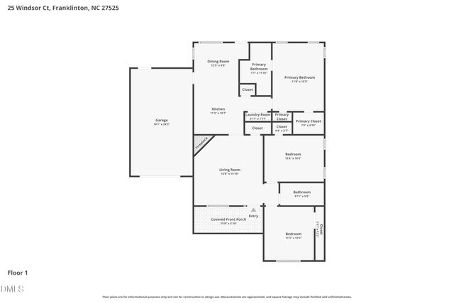 25 Windsor Court, Franklinton, NC 27525