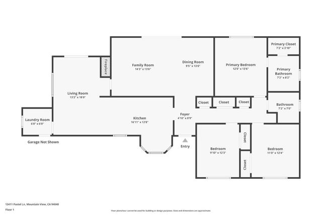 13411 Pastel Lane, Mountain View, CA 94040