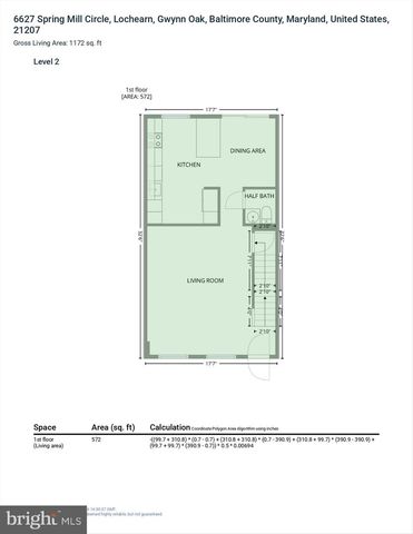 6627 SPRING MILL CIR, Gwynn Oak, MD 21207