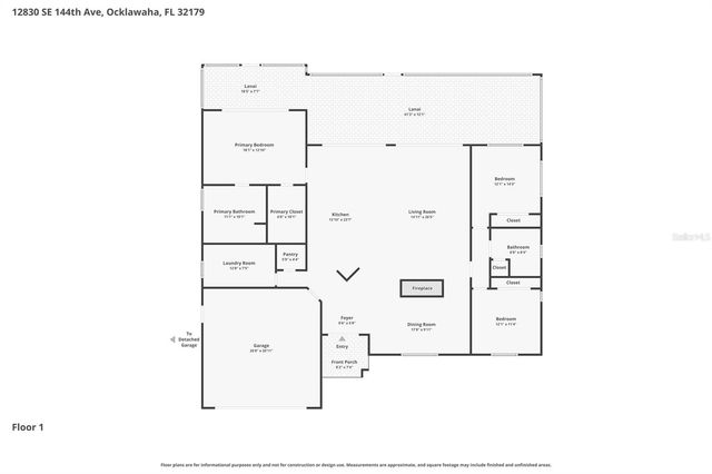 12830 SE 144TH AVENUE, Ocklawaha, FL 32179