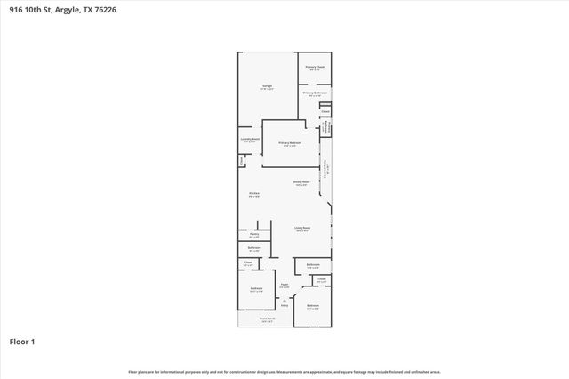 916 10th Street, Argyle, TX 76226