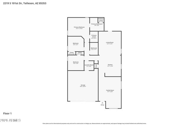 2219 S 101ST Drive, Tolleson, AZ 85353