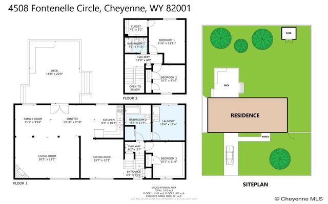 4508 FONTENELLE CIR, Cheyenne, WY 82009