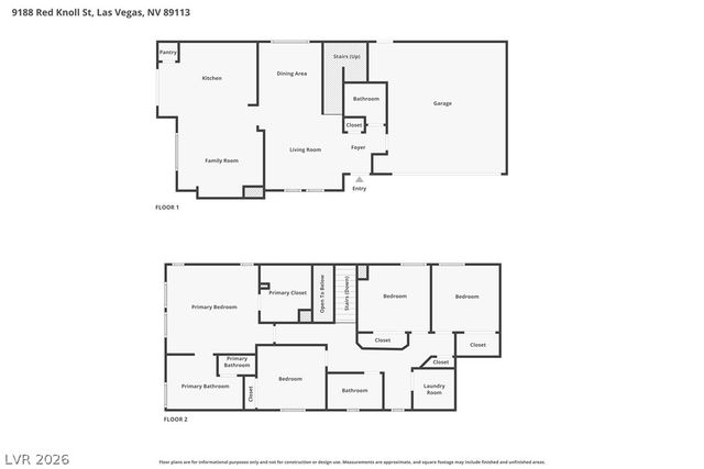 9188 Red Knoll Street, Las Vegas, NV 89113