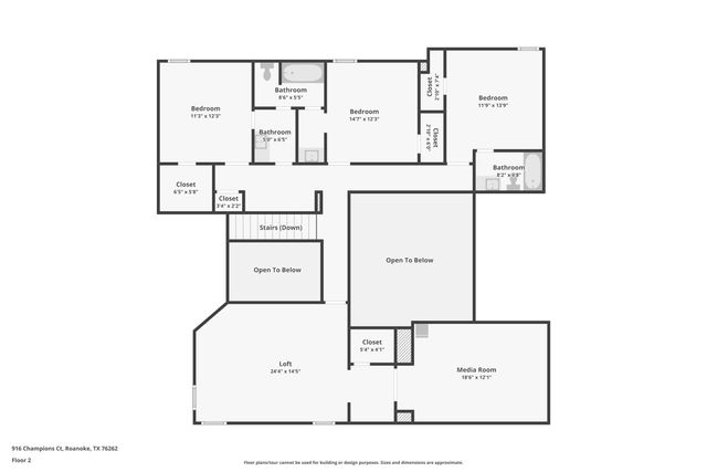 916 Champions Court, Roanoke, TX 76262