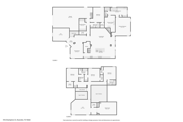 916 Champions Court, Roanoke, TX 76262