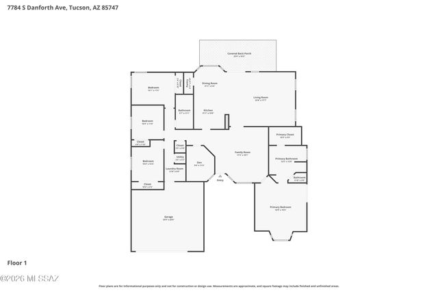 7784 S Danforth Avenue, Tucson, AZ 85747