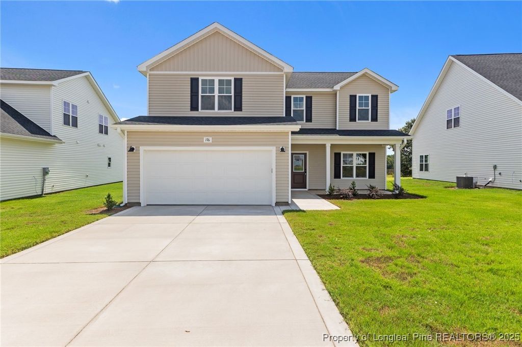 176 Peeler (Lot 21) Circle, Raeford, NC 28376 — exterior