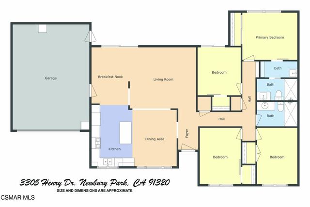 3305 Henry Drive, Newbury Park, CA 91320