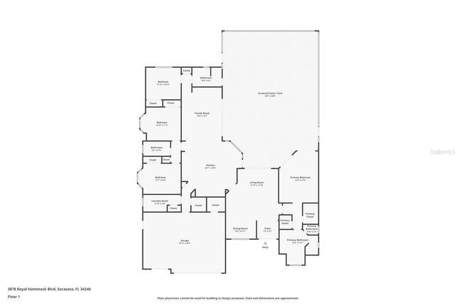 3878 ROYAL HAMMOCK BOULEVARD, Sarasota, FL 34240