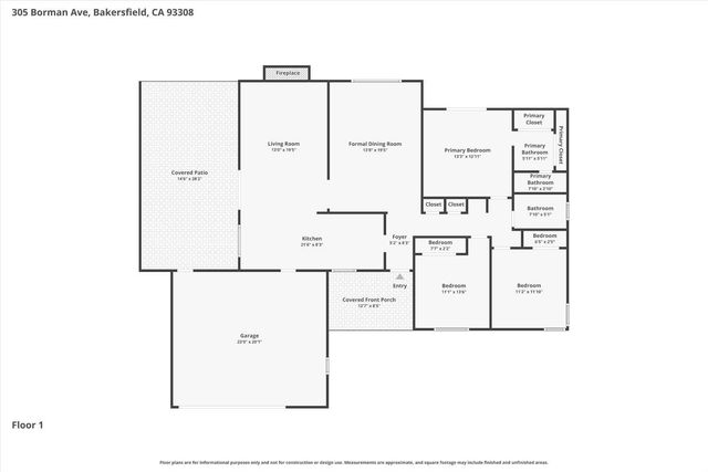 305 Borman Avenue, Bakersfield, CA 93308