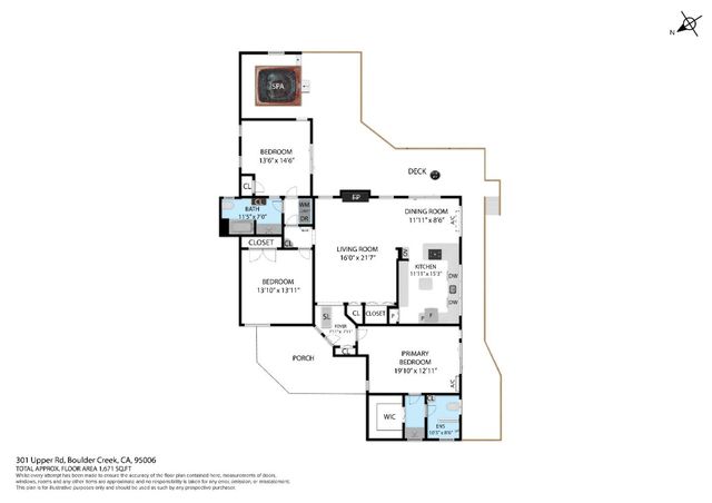 301 Upper Road, Boulder Creek, CA 95006