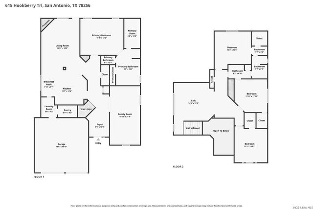 615 Hookberry Trail, San Antonio, TX 78256