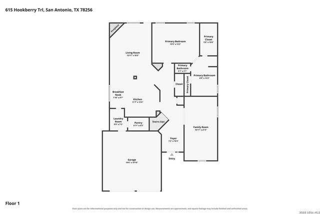 615 Hookberry Trail, San Antonio, TX 78256