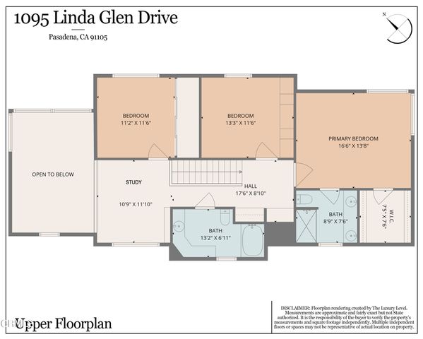 1095 Linda Glen Drive, Pasadena, CA 91105