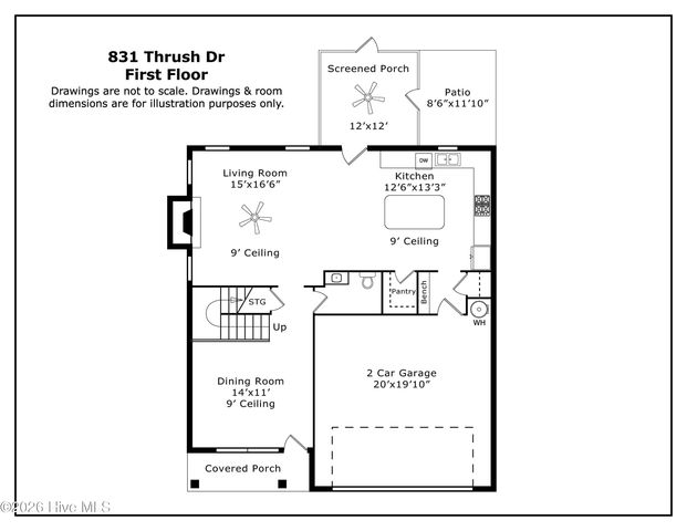 831 Thrush Drive, Vass, NC 28394