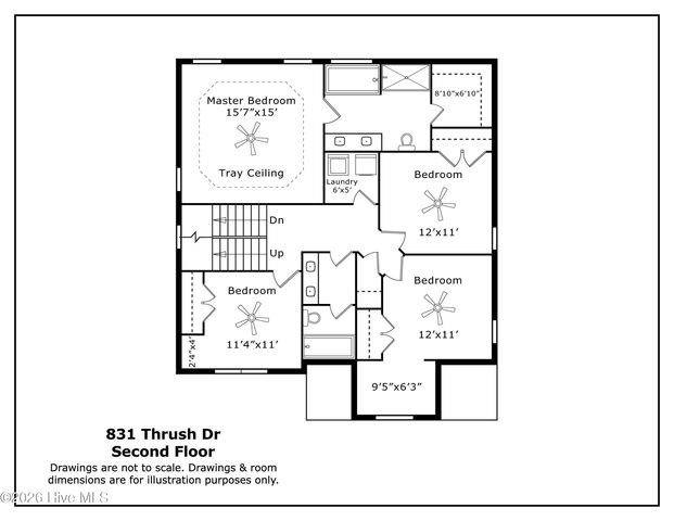 831 Thrush Drive, Vass, NC 28394