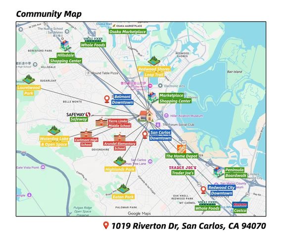 1019 Riverton Drive, San Carlos, CA 94070