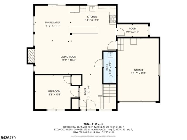 136 Lake Shore Dr, Parsippany-troy Hills Twp., NJ 07034