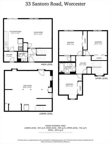 33 Santoro Road, Worcester, MA 01606