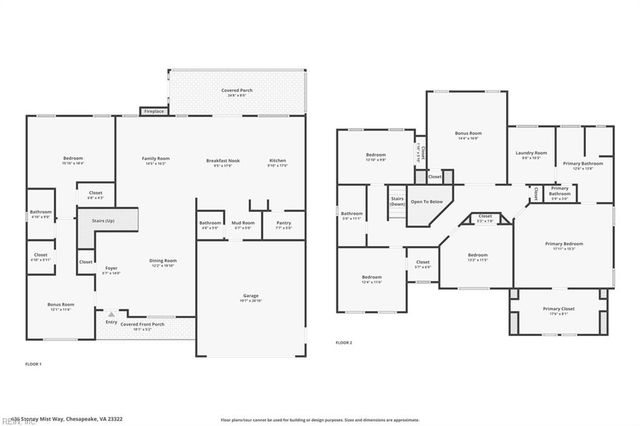 436 Stoney Mist WAY, Chesapeake, VA 23322