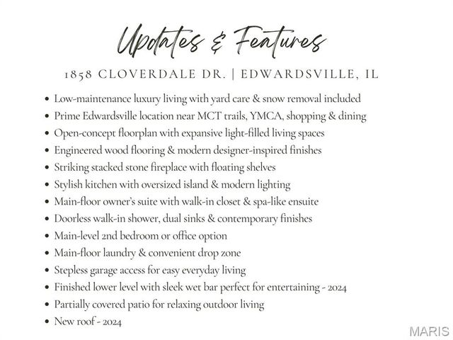 1858 Cloverdale Drive, Edwardsville, IL 62025