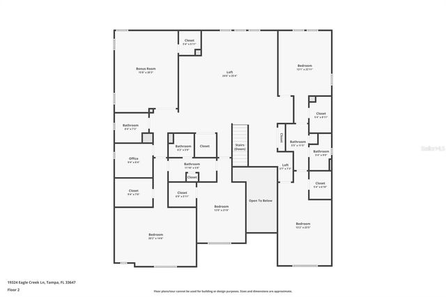 19324 E EAGLE CREEK LANE LANE, Tampa, FL 33647