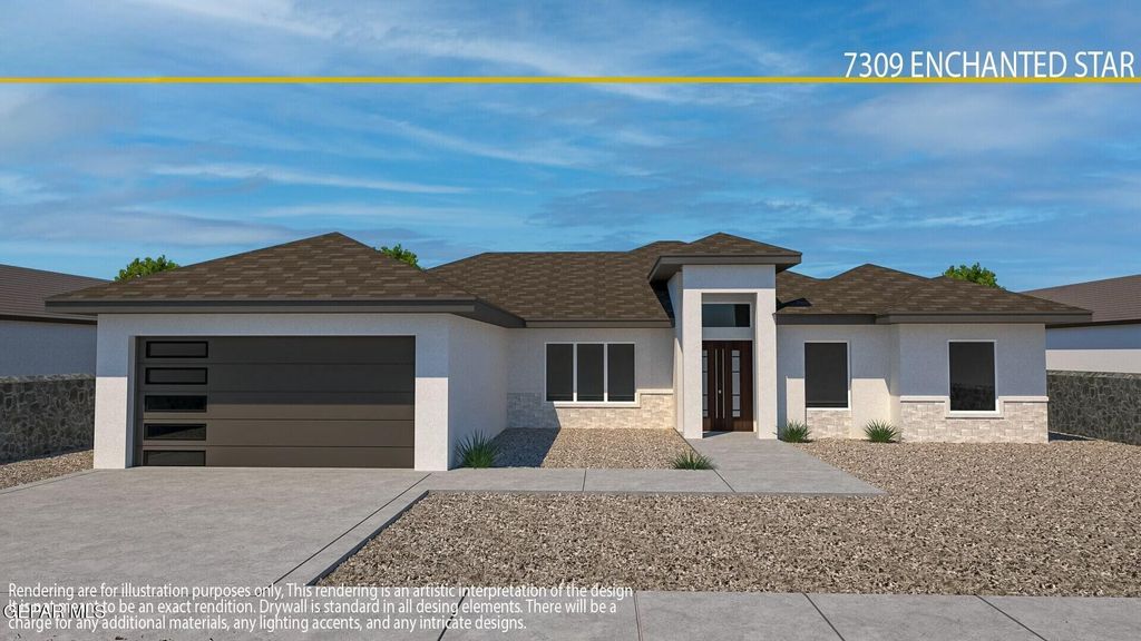 7309 Enchanted Star Drive, El Paso, TX 79911