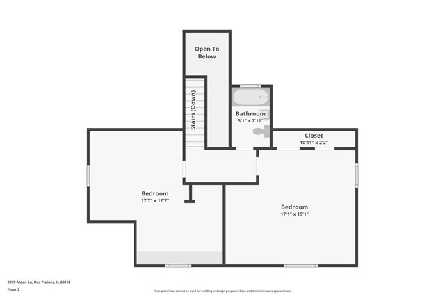 2870 Alden Lane, Des Plaines, IL 60018