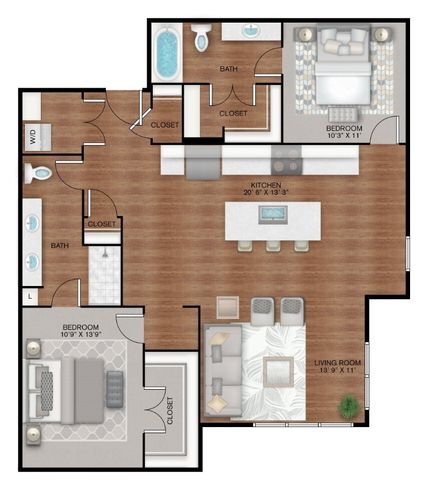 5332 Trinity River Trail 2-2220, Fort Worth, TX 76114