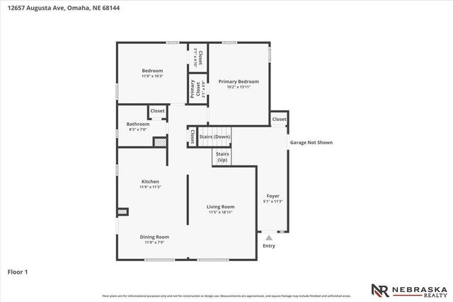 12657 Augusta Avenue, Omaha, NE 68144
