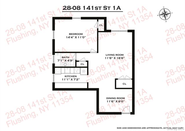 28-08 141st Street 1A, Flushing, NY 11354