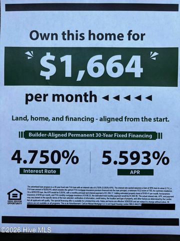 105 Blades Village Drive, Havelock, NC 28532