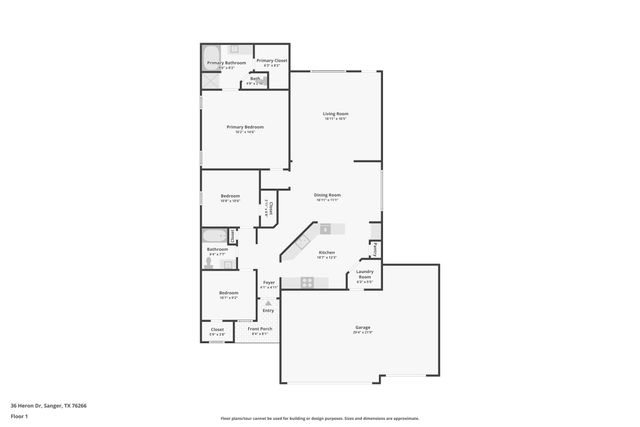 36 Heron Drive, Sanger, TX 76266