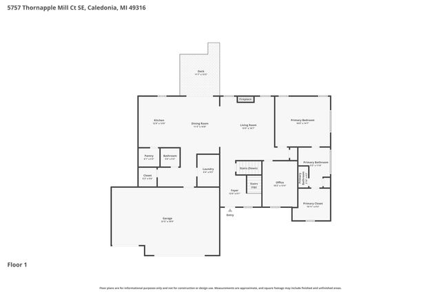 5757 Thornapple Mill Court, Caledonia Twp, MI 49316