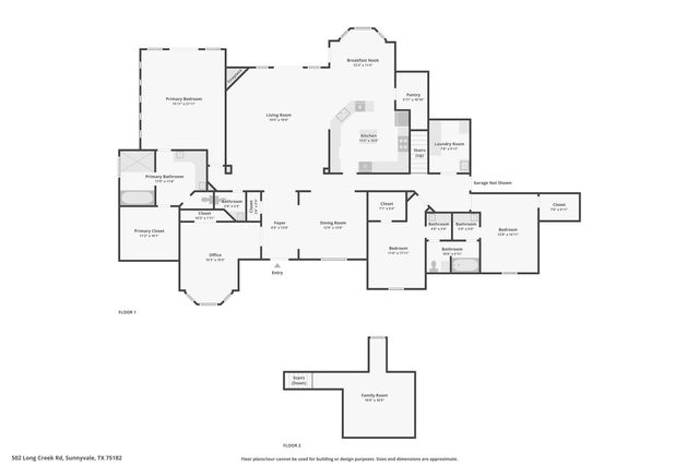 502 Long Creek Road, Sunnyvale, TX 75182