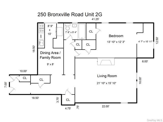 250 Bronxville Road 2G, Bronxville, NY 10708