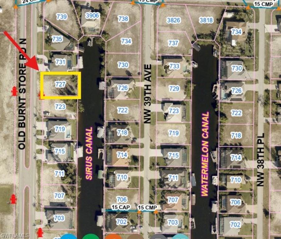 727 Old Burnt Store RD N, CAPE CORAL, FL 33993 — exterior