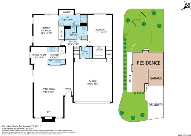 13422 PEBBLE CIR, San Antonio, TX 78217