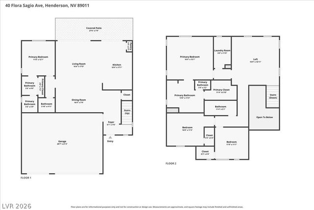 40 Flora Sagio Avenue, Henderson, NV 89011
