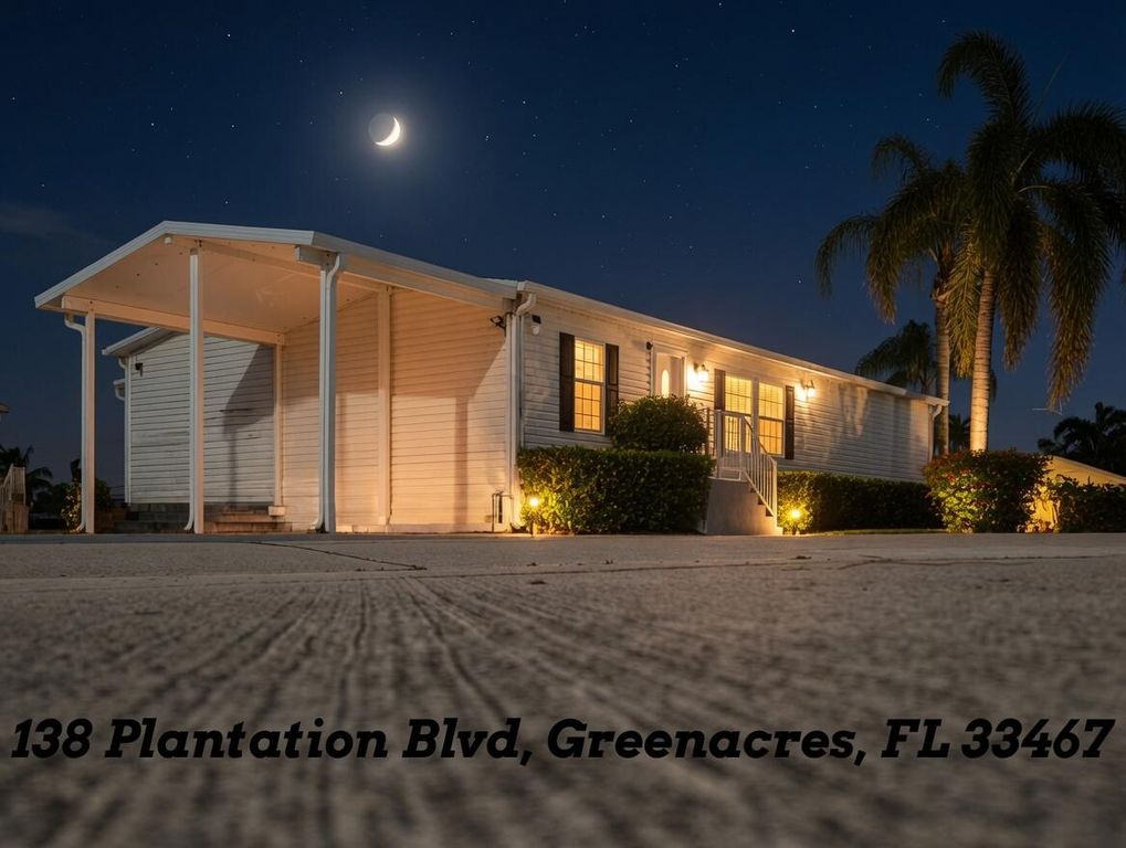 138 Plantation Boulevard, Greenacres, FL 33467