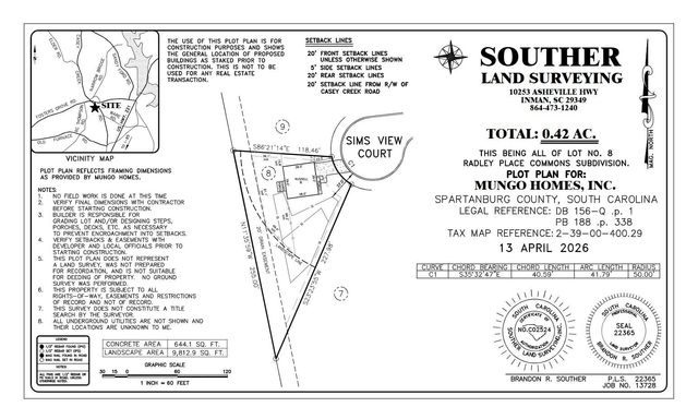 529 Sims View Court, Chesnee, SC 29323