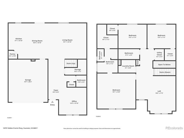 10797 Hidden Prairie Pkwy, Fountain, CO 80817