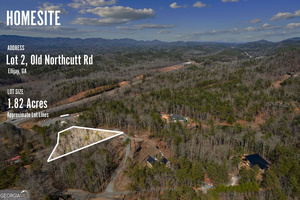 TRACT 2 Old Northcutt Road, Ellijay, GA 30540