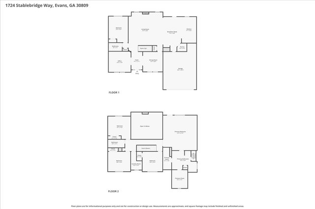 1724 Stablebridge Way, Evans, GA 30809